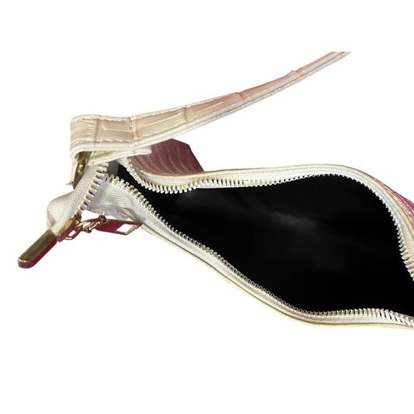 Chic Croc-Print Hobo Bag - Picture 4 of 4